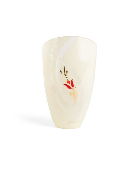 Slanted lampshade, glass, 1950s