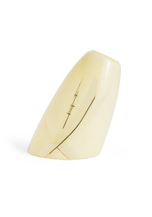 Vintage Lampenkap met Gouden Lijntjes, Jaren 50