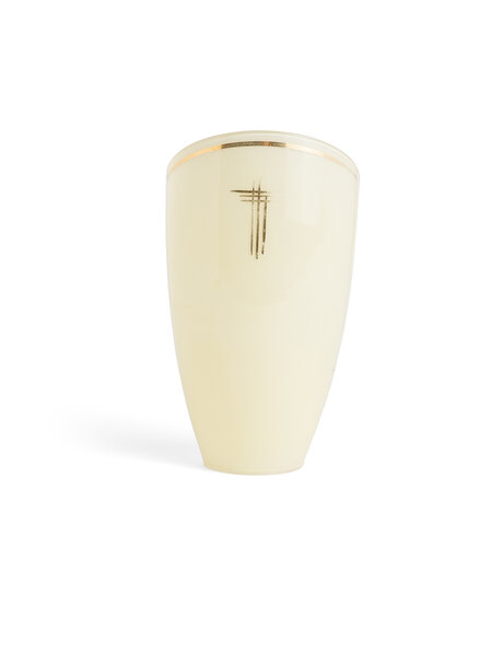 Vintage lampshade, slanted model, glass