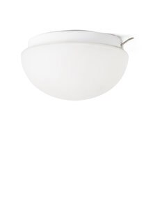 Vintage White Ceiling Lamp From the 1950