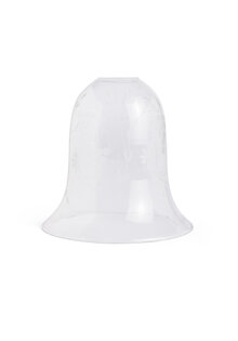 Classic Lampshade, Clear Cut Glass, 1930s