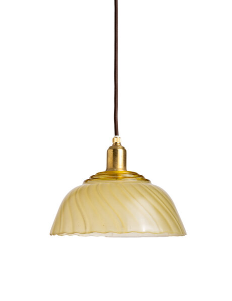 Vintage hanglampje, bruin hanglampje