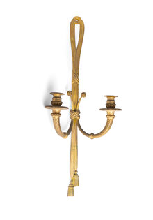 Classic Wall Lamp with Candles, 1930s