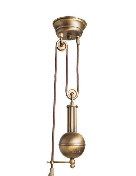 Keukentafel hanglamp, wit glas