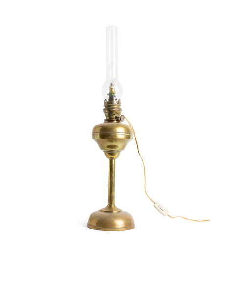 Old oil lamp, table lamp