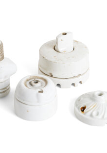 Old Porcelain Switching Equipment, 1930s-40s