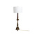 Classic floor lamp, brass base