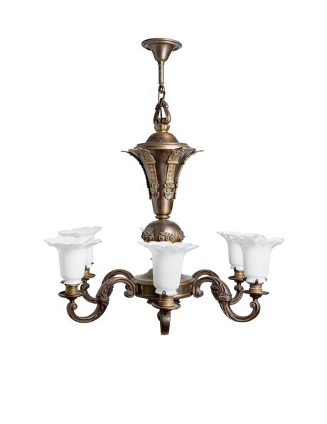 Antique hanging lamp, 1930s