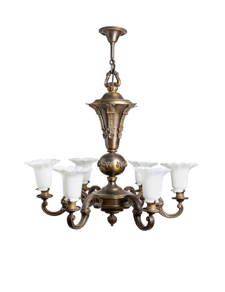 Antique hanging lamp, 1930s