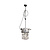 Industriële hanglamp, kooimodel
