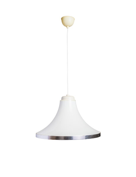 Vintage pendant lamp, witch's hat shape