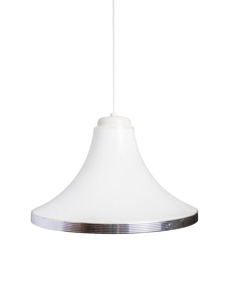 Vintage pendant lamp, witch's hat shape