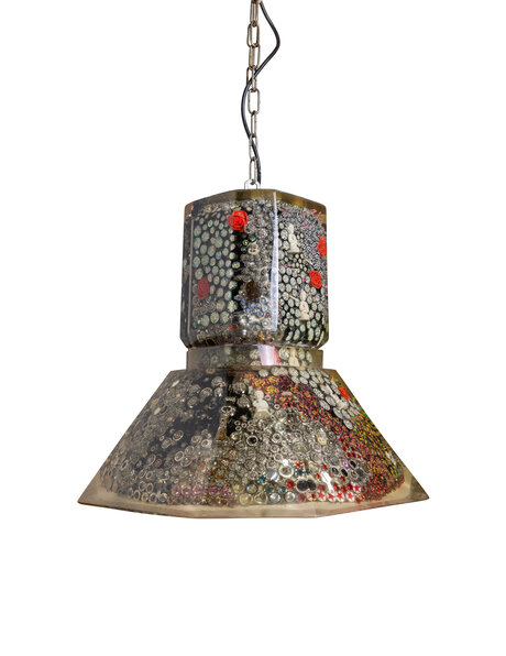 Unieke industriele hanglamp