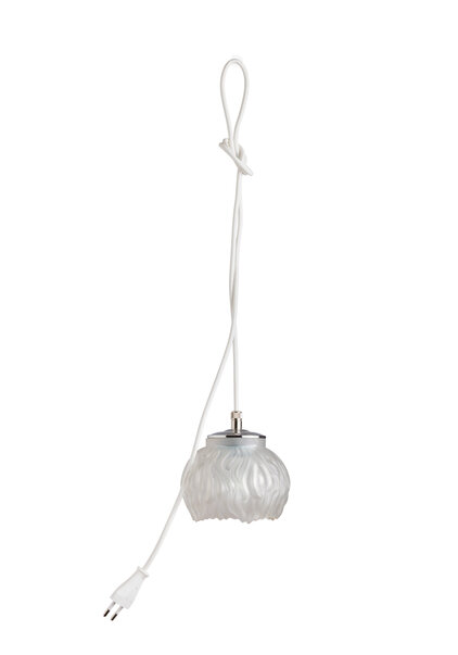 Glass Flame, Open Lamp Shade