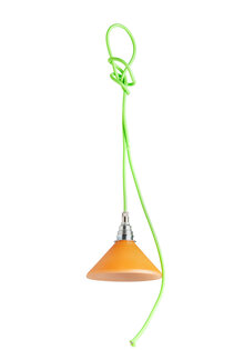 Vintage Hanglampje: Gif Kikkertje met Snavel