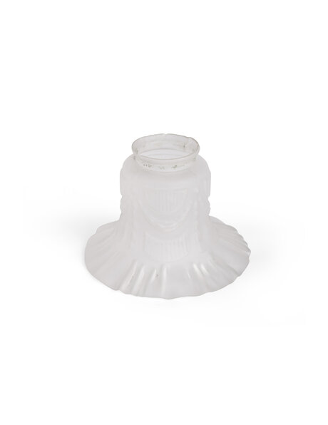 Frosted glass skirt cap