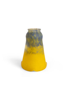 Delatte Nancy, Lampshade, Yellow - Blue