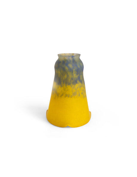 Glass lampshade, hand made