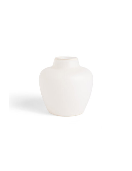 Vintage lampshade, white glass, belly-shaped