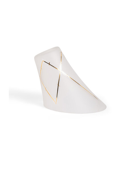 Matglazen lampenkap, jaren 50