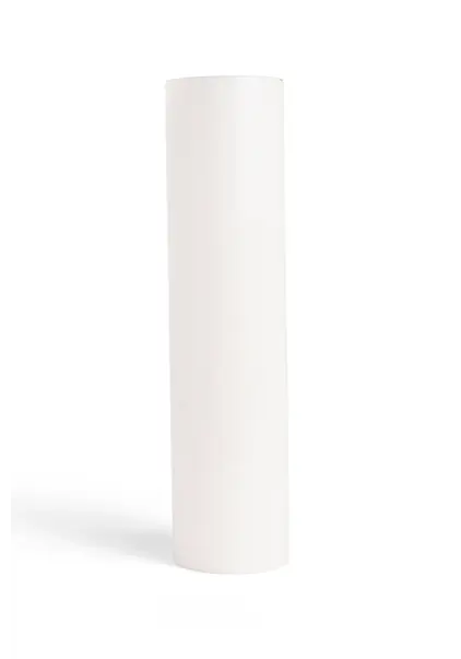 Heel Licht Roze Glazen Cilinder, 20 cm hoog