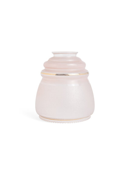 Vintage Lampenkap, Licht Roze Glas, Jaren 30