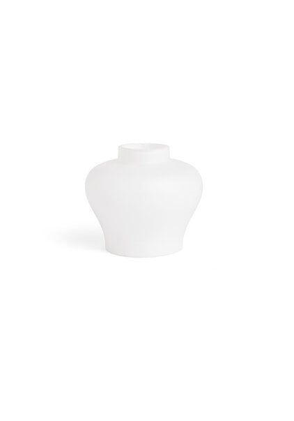 Vintage Lampshade, Small White Lampshade, 1950s