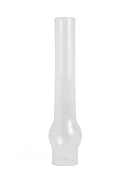 Lampglas, Olielamp, Helder, 26 cm hoog