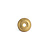Goldcolored cap, 2.0 cm (0.8 inch) diameter
