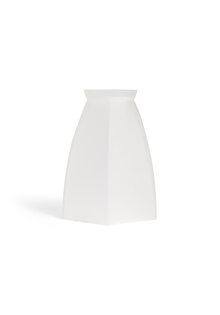 Klassieke Lampenkap, Mat Glas, Zeskantig, Jaren 30