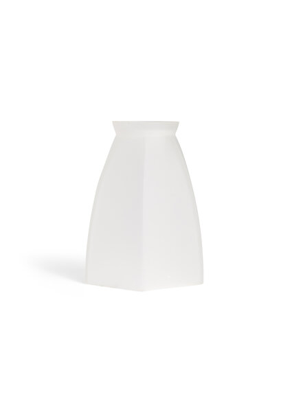 Klassieke Lampenkap, Mat Glas, Zeskantig, Jaren 30