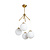 Beautiful pendant lamp, white glass
