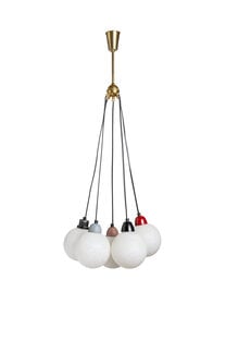 Vintage Tros Hanglamp, Alle Kleuren, Jaren 50