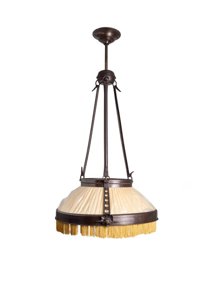 Amsterdamse School Hanglamp, met Stof