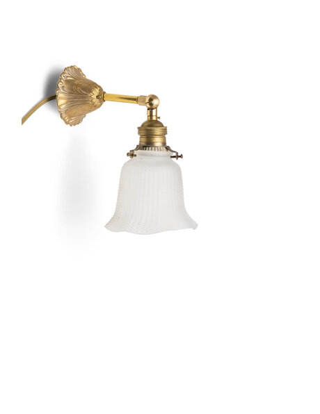 Beautiful classic wall lamp, brass