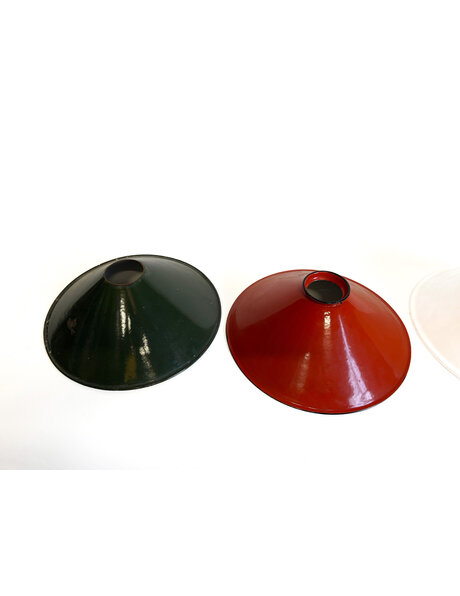 Lampenkap industrieel, emaille