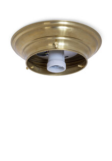 Lamp Ceiling Ring, Gold Brass, 12.0 cm (4.7 inch) Internal