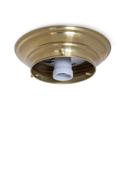 Lamp Ceiling Ring, Gold Brass, 12.0 cm (4.7 inch) Internal