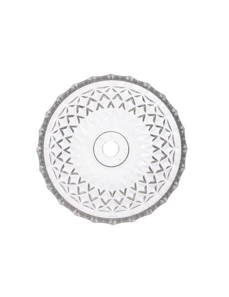 Glazen schaaltje voor kroonluchter 10.2 cm