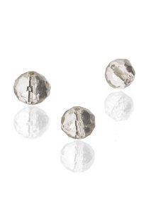 Vintage Round Facet-Cut Beads Sold per 10 pcs.