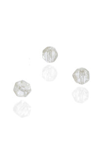 Ronde Facet-Geslepen Kralen, Vintage, 20 st.