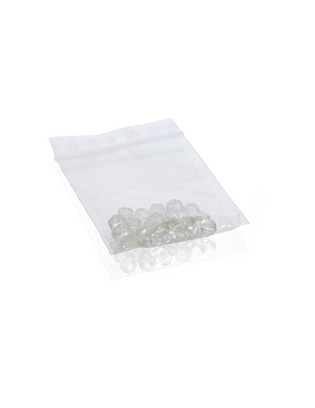 Antieke facet-geslepen glaskralen 20 stuks