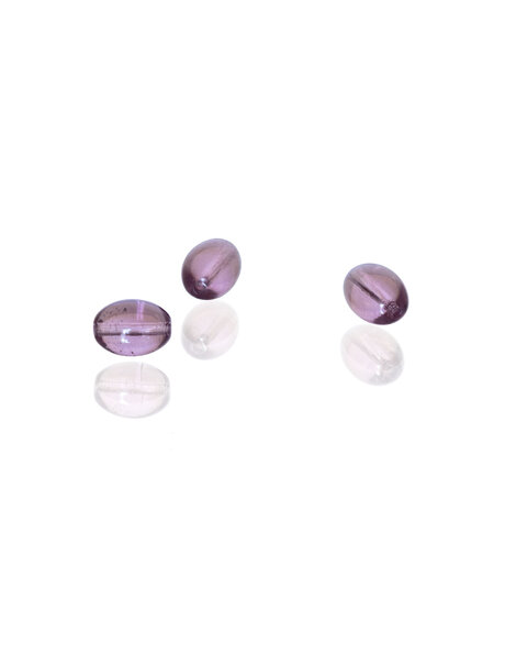 Glass bead, small purple beads, bags of 20 pieces
