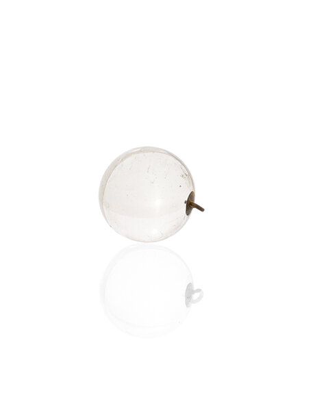 Clear glass sphere 2.5 cm (0.98")