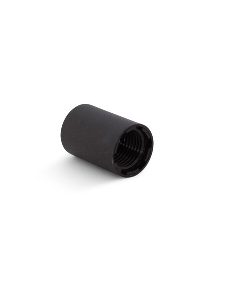 Cord grip, black, internal wire M10x1, material: plastic