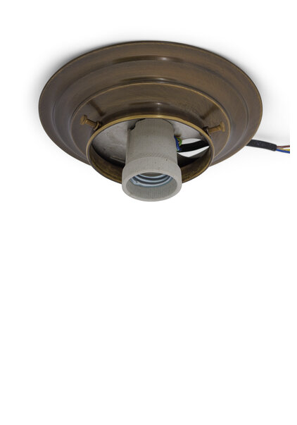 Ceiling Lamp Ring, Brown Copper, 8.2 cm / 3.2 inch