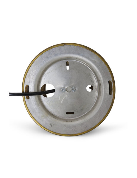 Gepatineerd messing plafondarmatuur, 8 cm greep