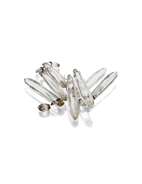 Glass chandelier pendant