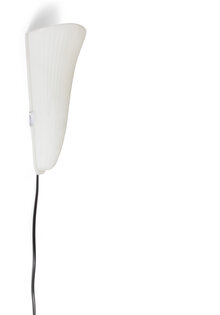 Glazen Wandlamp Mat Wit