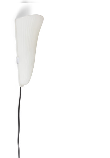 Glass Wall Lamp Matt White